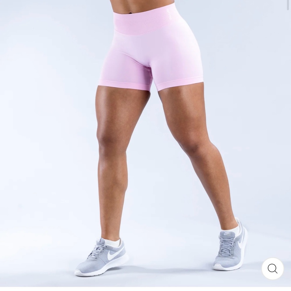 DFYNE IMPACT SHORTS 4.5” Light Rose Pink